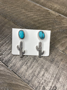 2 pack stud earrings #69