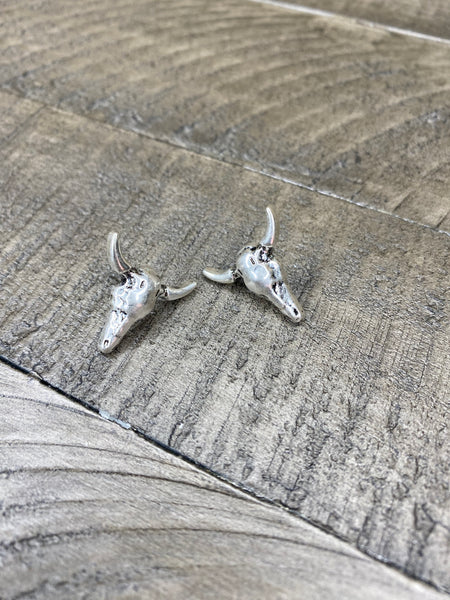 Steer stud earrings #71