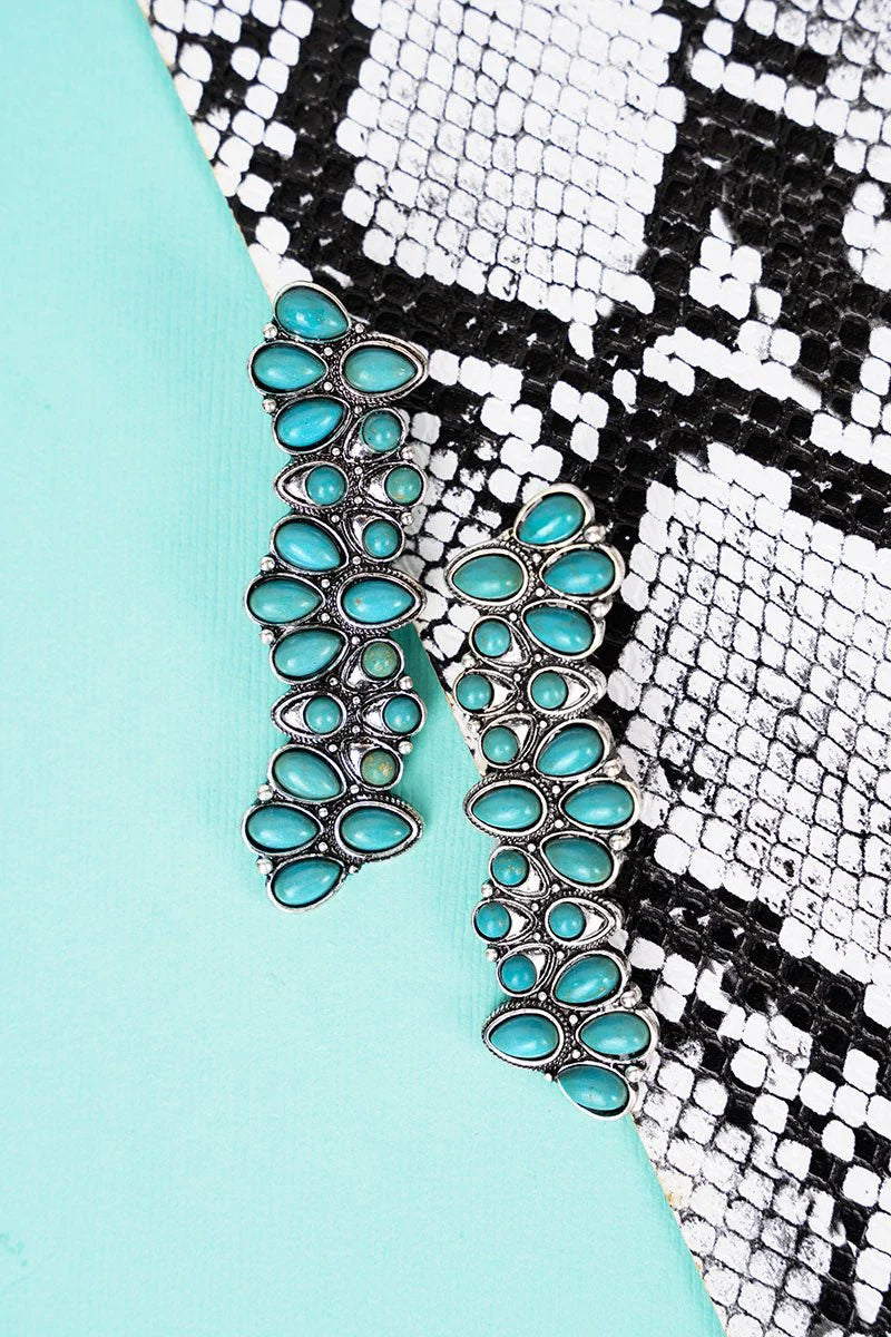 TURQUOISE LILIANA EARRINGS #45